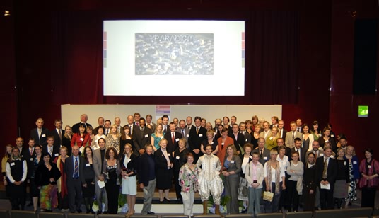 Conservation winners, judges and organisers