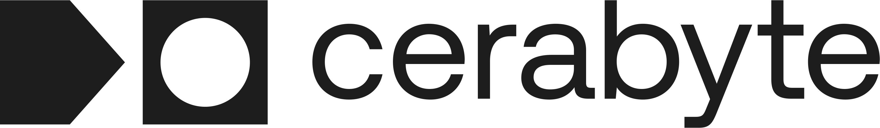 cerabyte logo schrift schwarz