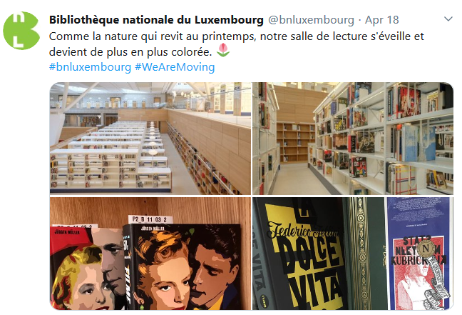 Screenshot 2019 5 10 Bibliothèque nationale du Luxembourg bnluxembourg Twitter