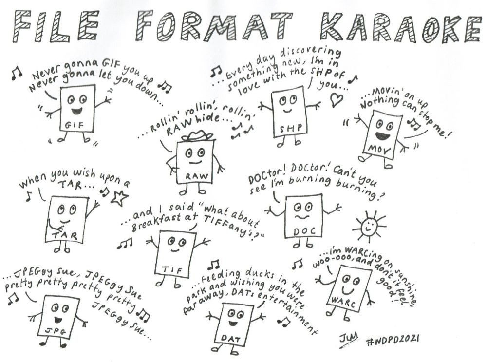 file format karaoke with hashtag smaller