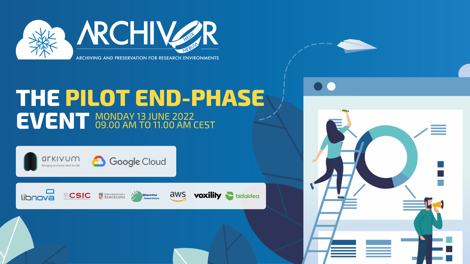 ARCHIVER Pilot End Phase event banner