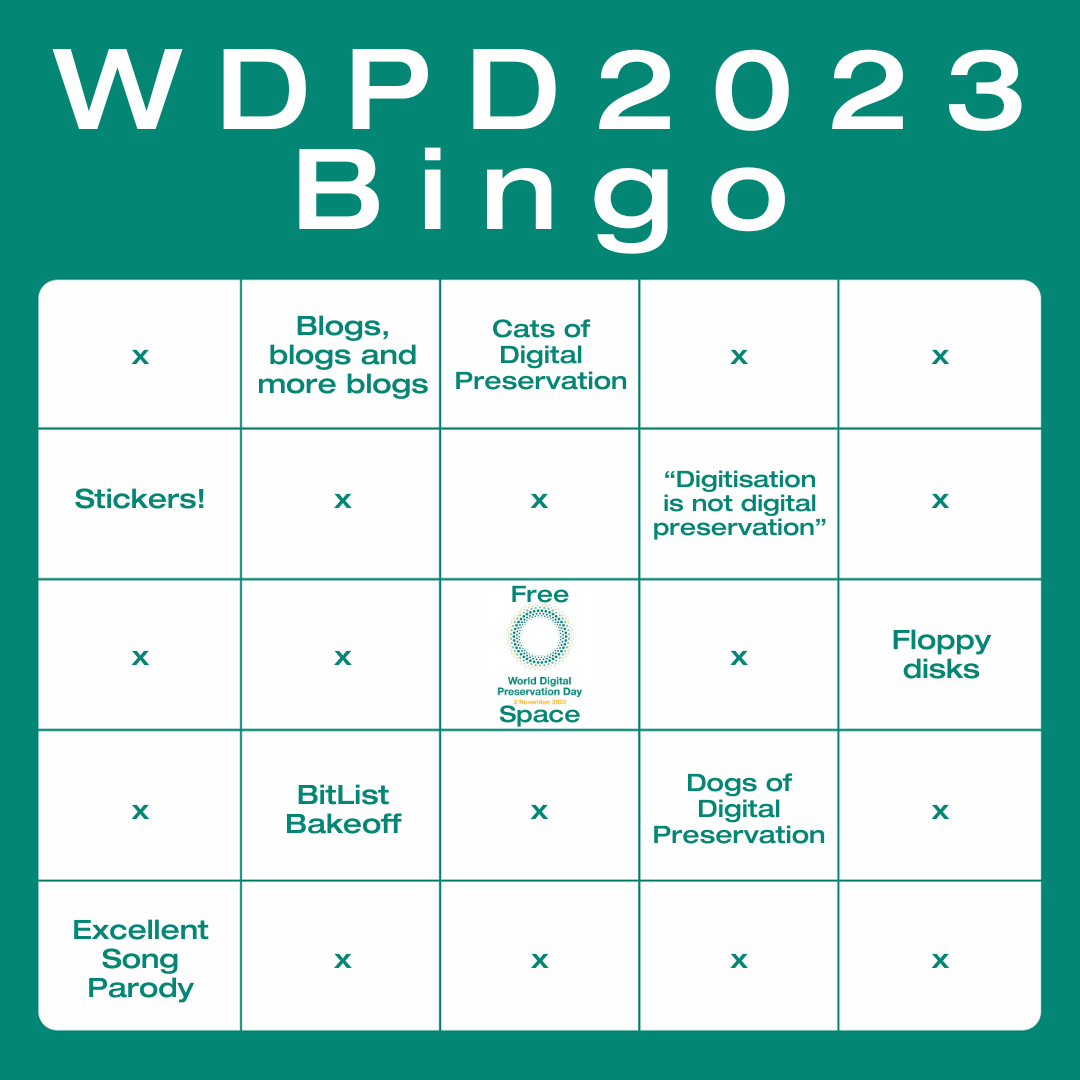 WDPD2023 Bingo