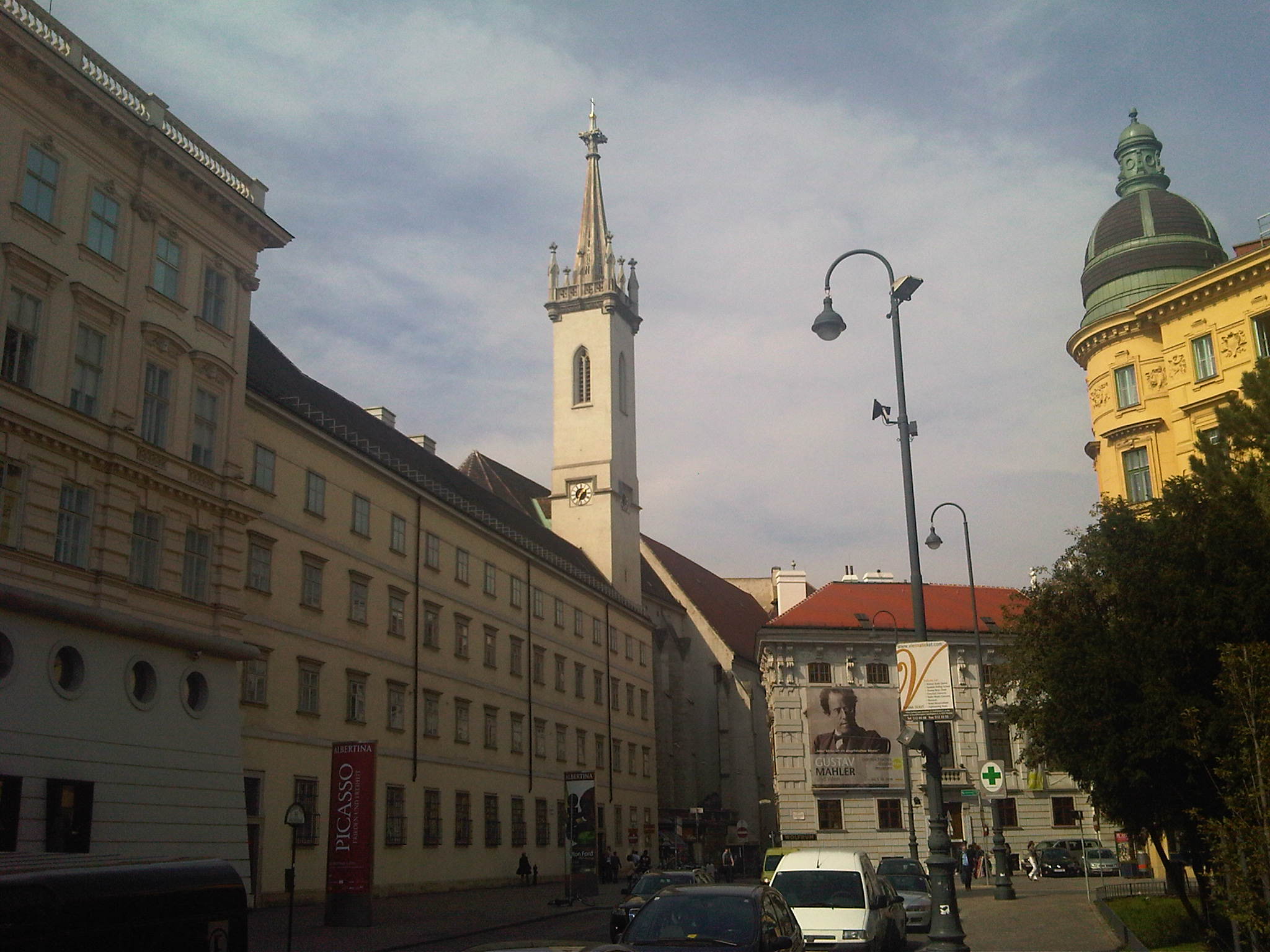 The Augustiner Kirche at the Hofburg Palace